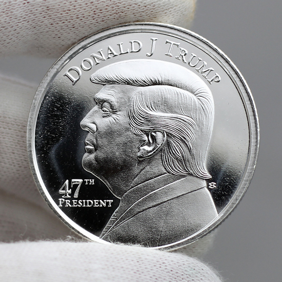 Trump 47th President 1oz .999 Silver Round | SilverTowne