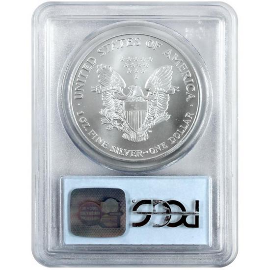 2002 Silver American Eagle MS69 PCGS 2002 Silver American Eagle MS69 PCGS