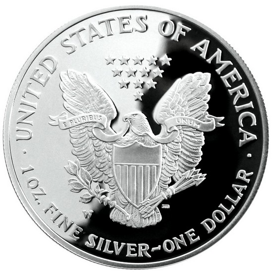 2005 W Silver American Eagle PF
