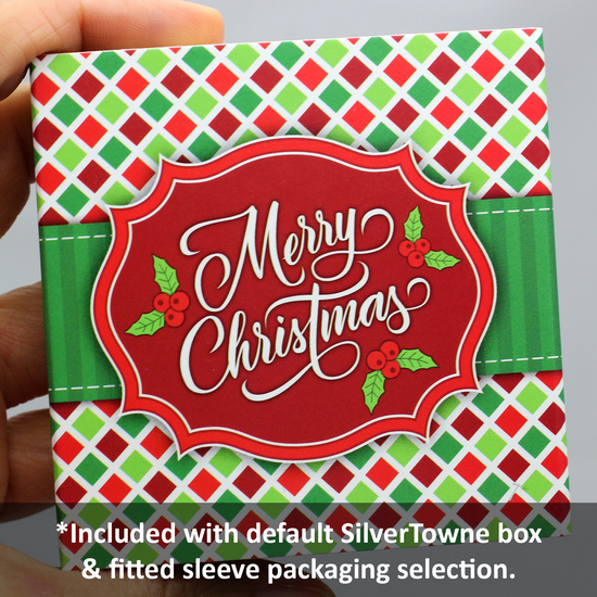 Optional Santa Claus Gift Box Sleeve Option