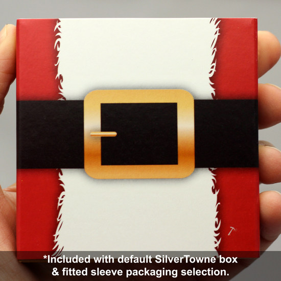 Optional Merry Christmas Gift Box Sleeve Option