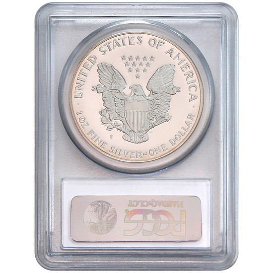 1986 S Silver American Eagle PR69 DCAM PCGS 1986 S Silver American Eagle PR69 DCAM PCGS
