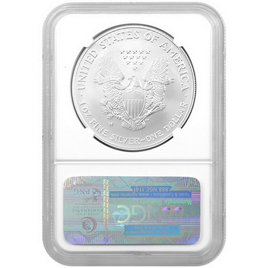 2006 W Silver American Eagle MS69 Burnished NGC Brown Label 2006 W Silver American Eagle MS69 Burnished NGC Brown Label