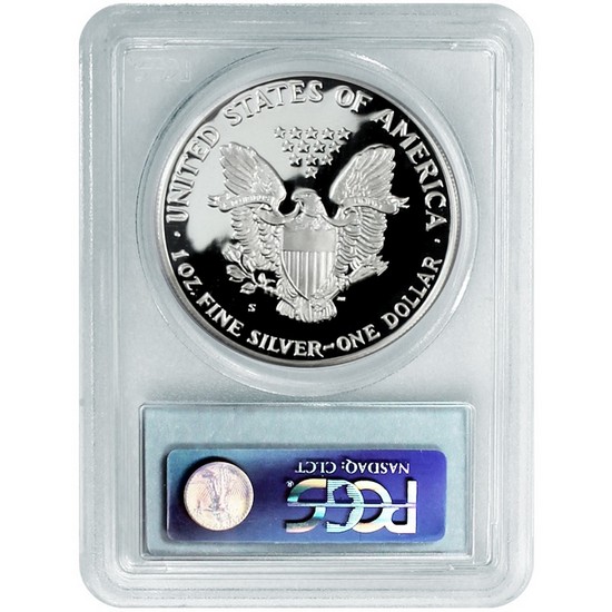 1991 S Silver American Eagle PR69 DCAM PCGS 1991 S Silver American Eagle PR69 DCAM PCGS