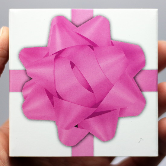 Light Pink Ribbon Box Sleeve for Gift Giving