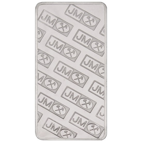 Johnson Matthey 10oz .999 Silver Bar - Secondary Market Johnson Matthey 10oz .999 Silver Bar - Secondary Market