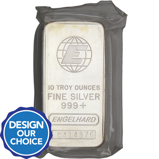 Engelhard 10oz .999 Silver Bar - Secondary Market