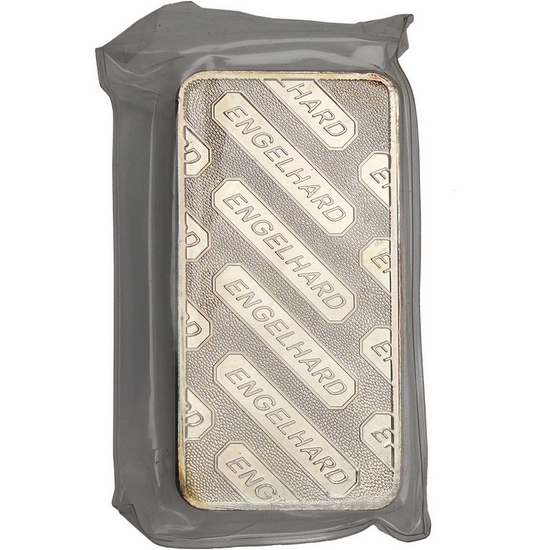 Engelhard 10oz .999 Silver Bar - Secondary Market Engelhard 10oz .999 Silver Bar - Secondary Market