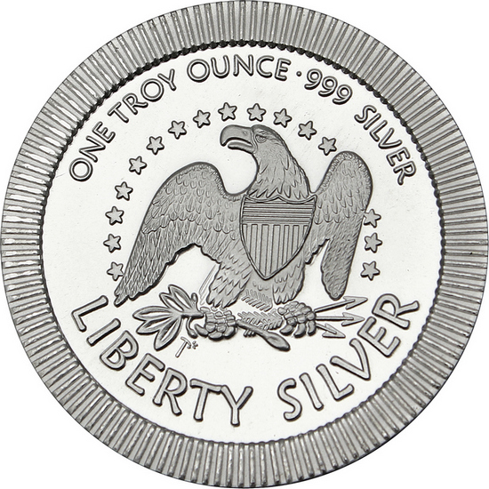 Liberty Bell Stackables 1oz .999 Silver Medallion Liberty Bell Stackables 1oz .999 Silver Medallion