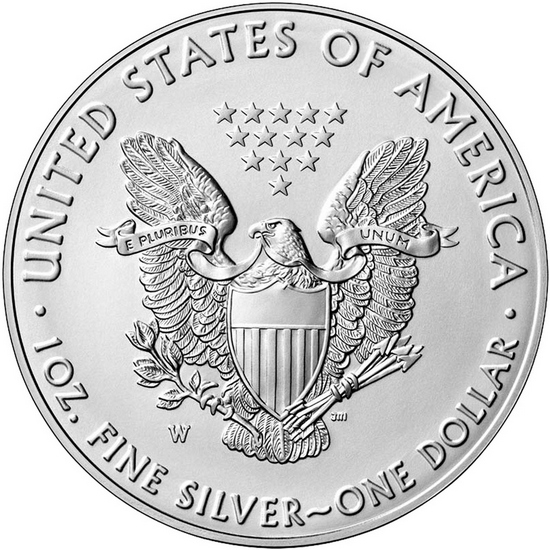 2016 W Burnished Silver American Eagle BU in OGP 2016 W Burnished Silver American Eagle BU in OGP
