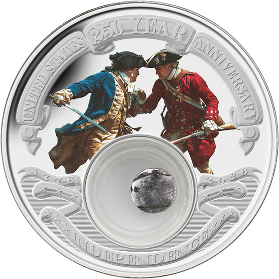 2026 Silver United States 250th Anniversary Series: The Declaration 1oz Colorized Proof Coin 2026 Silver United States 250th Anniversary Series: The Declaration 1oz Colorized Proof Coin