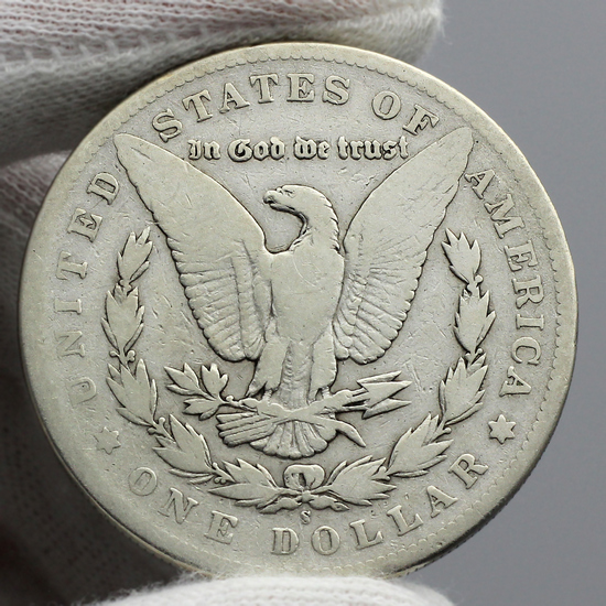 1895 S Morgan Silver Dollar AG/G Condition