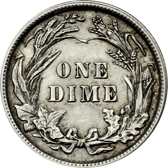 1911 Barber Dime AU/BU Condition 1911 Barber Dime AU/BU Condition