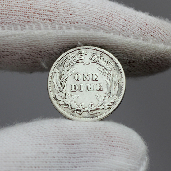 1911 Barber Dime VF/XF Condition 1911 Barber Dime VF/XF Condition