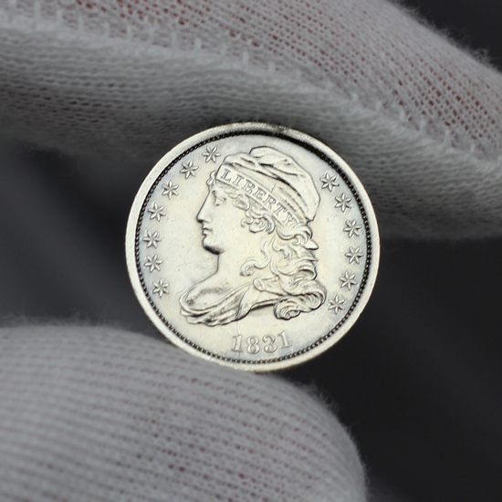 1831 Capped Bust Dime XF/AU Condition