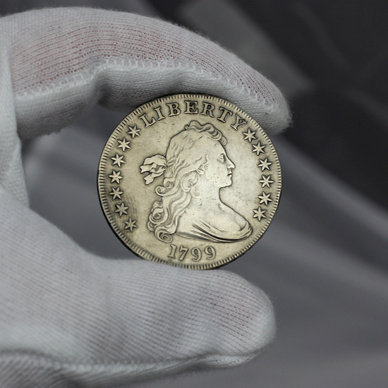 1799 Silver Draped Bust Dollar F/VF Condition