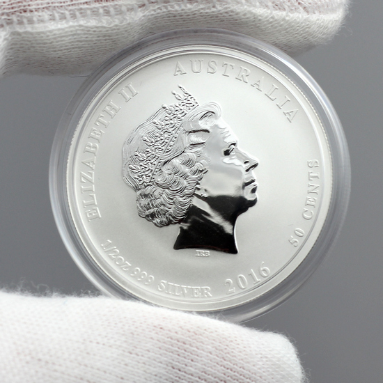 2016 P Australia Silver Year of the Monkey Lunar Series II Half Ounce BU 2016 P Australia Silver Year of the Monkey Lunar Series II Half Ounce BU