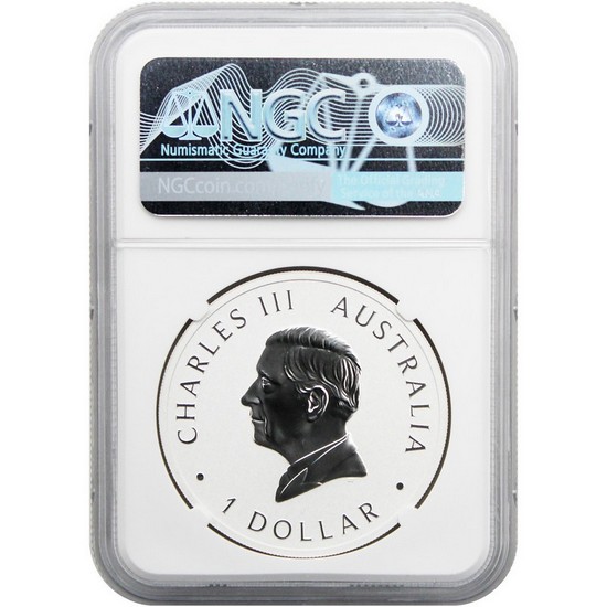 2026 P Australia Silver Wedge Tailed Eagle 1oz Coin MS69 ER NGC Flag Label