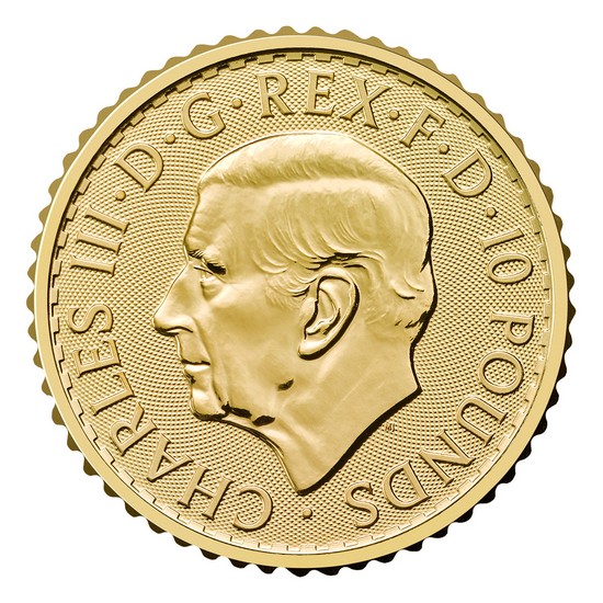 2027 Great Britain 1/10oz Gold Britannia BU 2027 Great Britain 1/10oz Gold Britannia BU