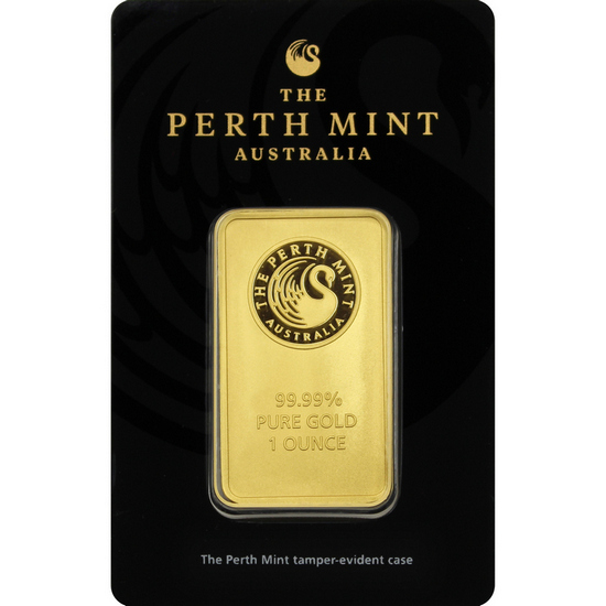 Australian Perth Mint 1oz Gold Bar