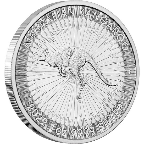 2022 P Australia Silver Kangaroo 1oz BU