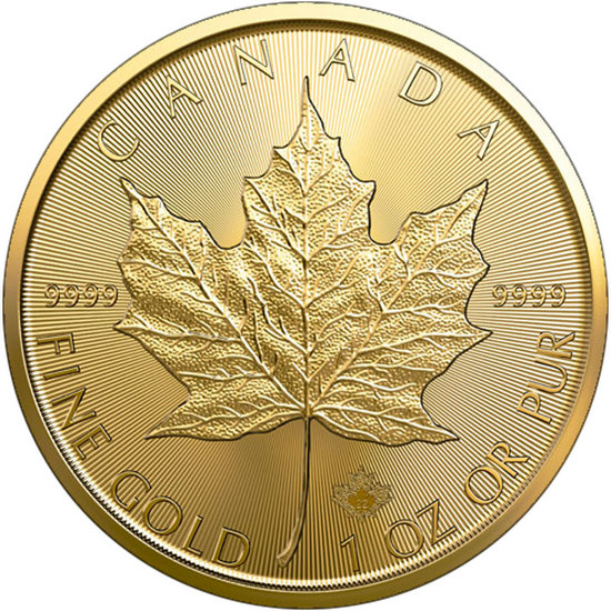 2022 Canada Gold Maple Leaf 1oz BU Coin