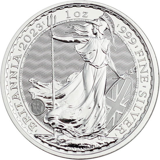 2023 Great Britain Silver Britannia Queen Elizabeth Effigy 1oz BU