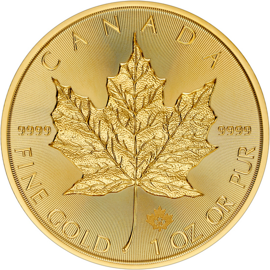 2024 Canada Gold Maple Leaf 1oz BU Coin