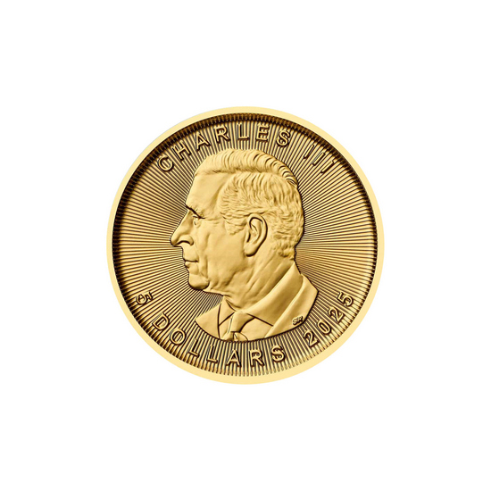2025 Canada Gold Maple Leaf Tenth Ounce BU Coin 2025 Canada Gold Maple Leaf Tenth Ounce BU Coin