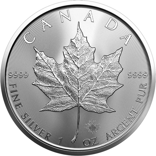 2023 Canada Silver Maple Leaf 1oz BU Coin