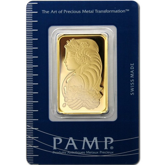 Pamp Suisse Lady Fortuna 1oz Gold Bar