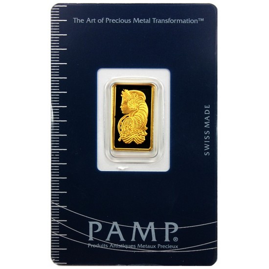 Pamp Suisse 5 Gram Gold Bar - Secondary Market