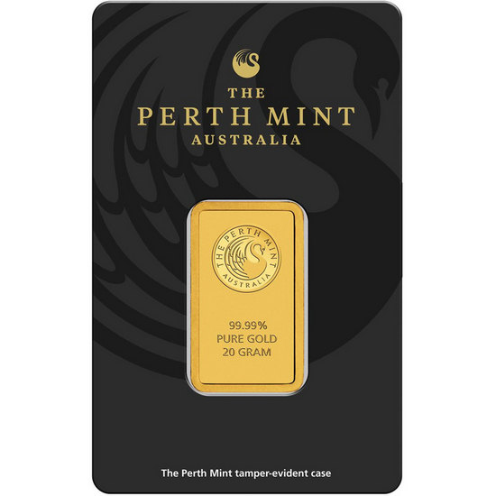 Australian Perth Mint 20 Gram Gold Bar