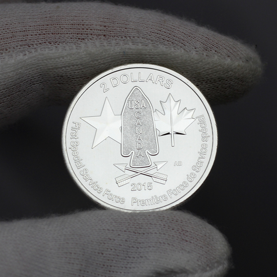 2015 Canada Silver Devil's Brigade 1/2oz Coin