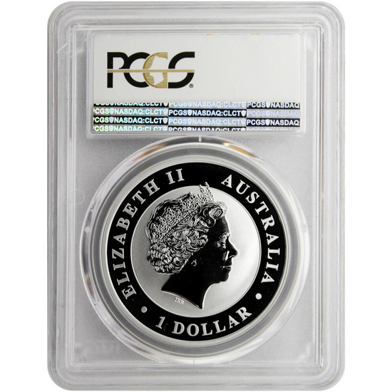 2017 P Australia Silver Kookaburra 1oz MS70 PCGS 1 of 1st 2500 Struck