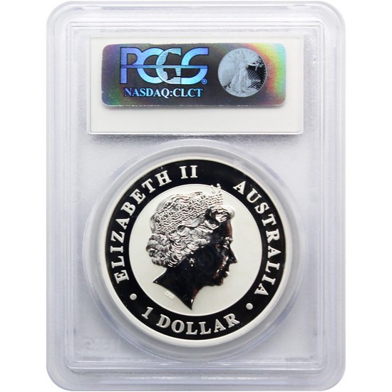 2013-P Australia Kookaburra Silver 1oz MS69 First Strike PCGS Flag Label 2013-P Australia Kookaburra Silver 1oz MS69 First Strike PCGS Flag Label