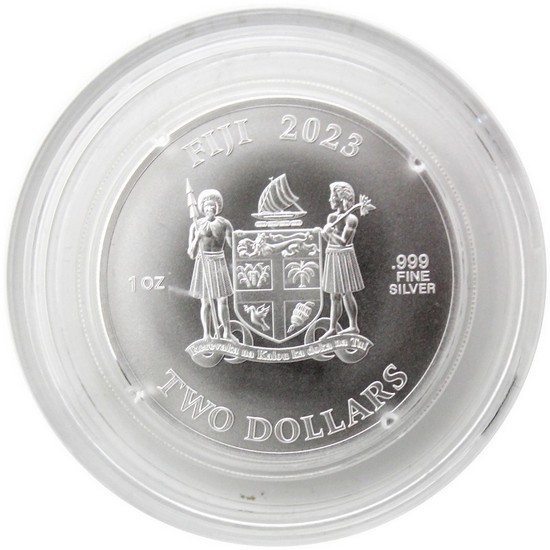 2023 Fiji Silver Mountain Lion 1oz UHR Coin in OGP | SilverTowne