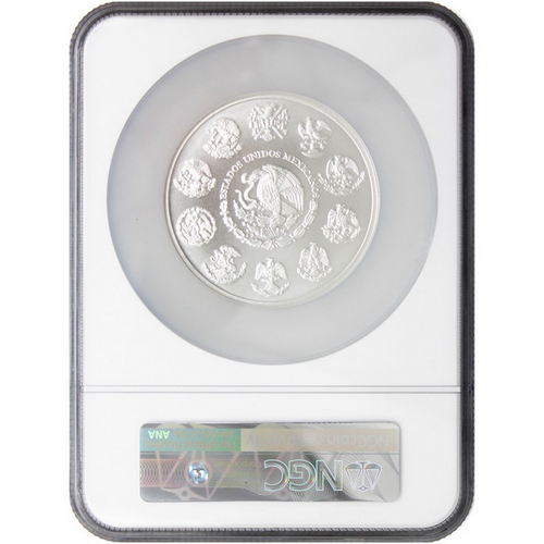 2023 Mexican Silver Libertad 5oz Coin MS69 ER NGC Mexico Label 2023 Mexican Silver Libertad 5oz Coin MS69 ER NGC Mexico Label