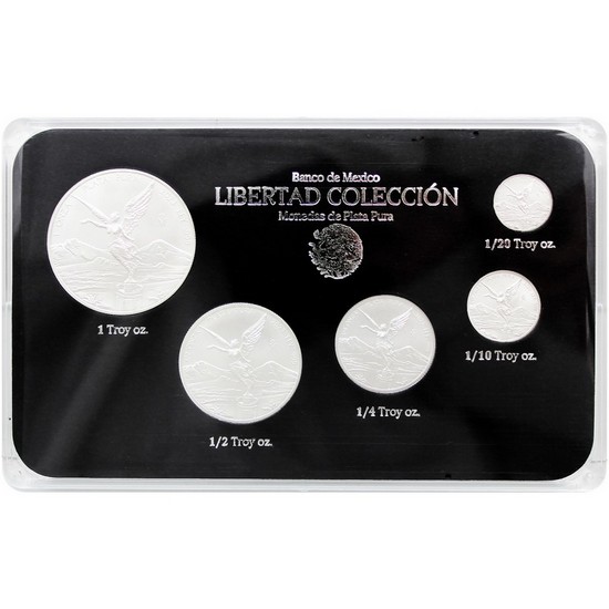 2023 Mexico Libertad Collection Silver BU Set 2023 Mexico Libertad Collection Silver BU Set