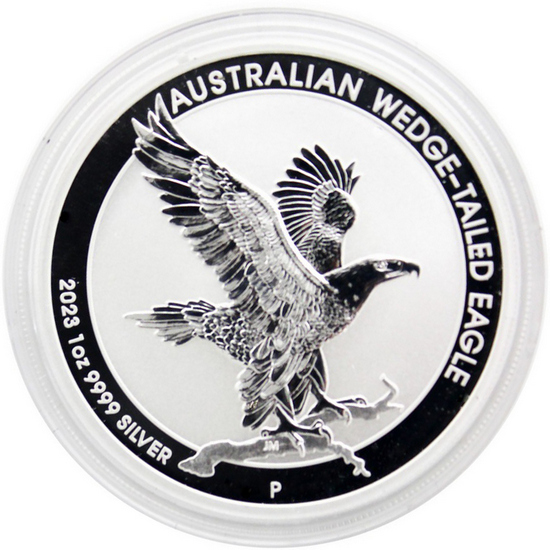 2023 P Australia Silver Wedge Tailed Eagle 1oz BU Coin