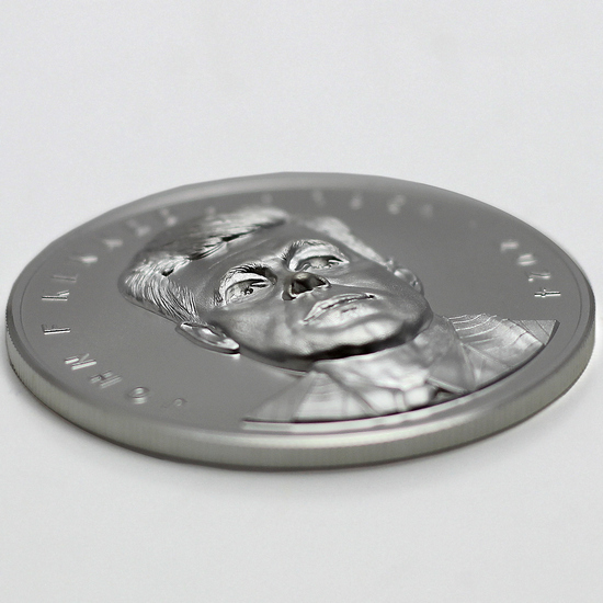 2024 Fiji Silver John F. Kennedy Anniversary 1oz UHR Coin 2024 Fiji Silver John F. Kennedy Anniversary 1oz UHR Coin