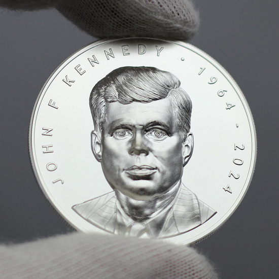 John F. Kennedy 銀貨 1/2ドル John F Kennedy Series K Double Eagle 1983 20th Anniversary
