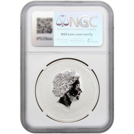 2023 Tuvalu Silver James Bond Casino Royale 1oz Coin MS69 NGC Brown Label 2023 Tuvalu Silver James Bond Casino Royale 1oz Coin MS69 NGC Brown Label