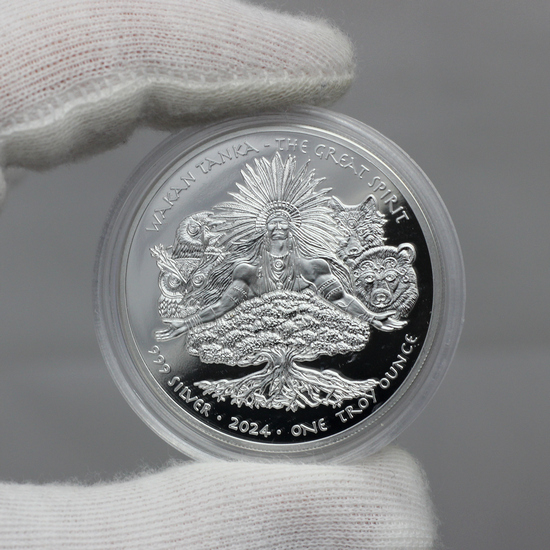 2024 Silver Native American Series: "Wakan Tanka" 1oz Proof Coin with OGP