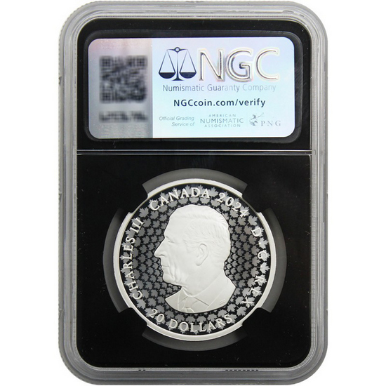2024 Canada Silver Great Hunters "Cougar" 1oz UHR PF70 UC NGC Canada Label 2024 Canada Silver Great Hunters "Cougar" 1oz UHR PF70 UC NGC Canada Label