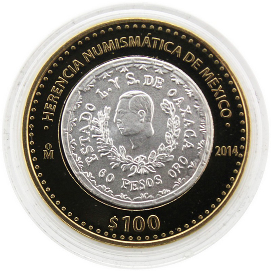 2014 Mexico Bi-Metallic 6-Coin Heritage Set (Series IV) 2014 Mexico Bi-Metallic 6-Coin Heritage Set (Series IV)