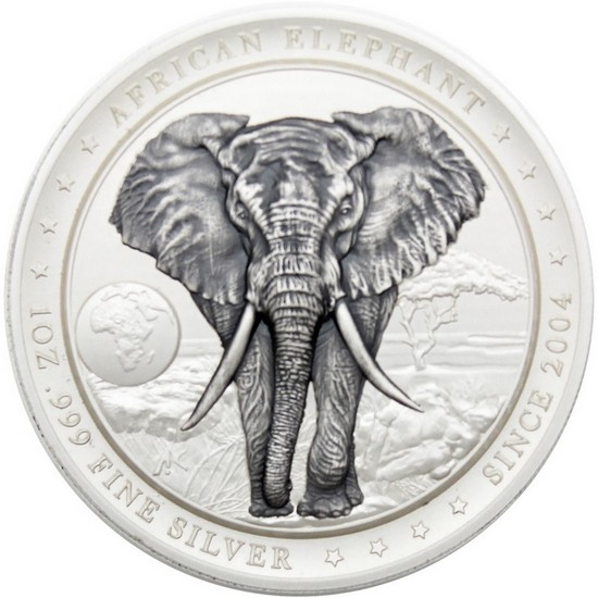 2025 Niue Silver African Wildlife Elephant 1oz UHR Coin with OGP 2025 Niue Silver African Wildlife Elephant 1oz UHR Coin with OGP