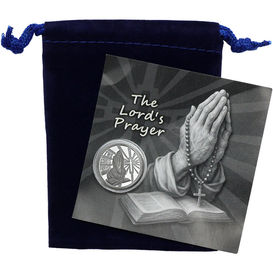 2026 Silver Cameroon The Lord's Prayer 1/10oz Coin in Pouch