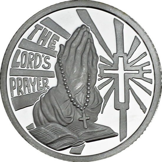 2026 Silver Cameroon The Lord's Prayer 1/10oz Coin in Pouch