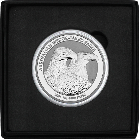 2026 P Australia Silver Wedge Tailed Eagle 1oz BU Coin in Gift Box